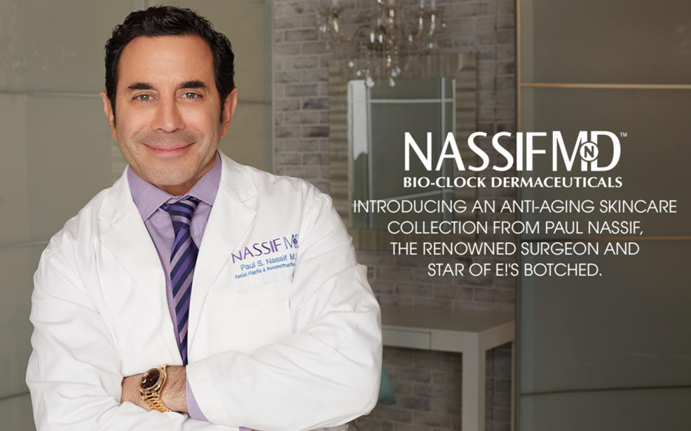 Dr Paul Nassif Anti Aging Line From E Botched Star Hsn