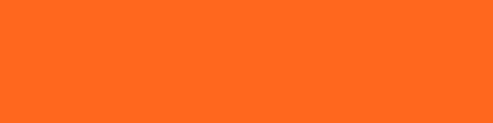an orange banner