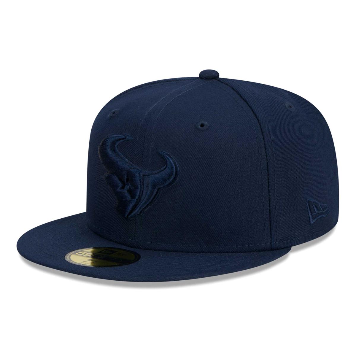 Men S New Era Navy Houston Texans Color Pack 59FIFTY Fitted Hat