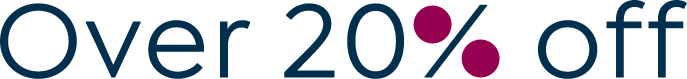 Over 20% off