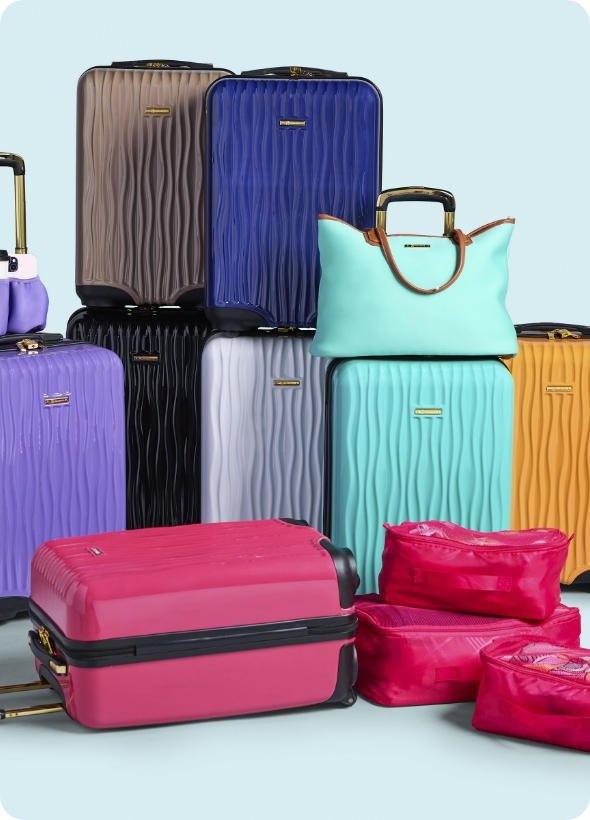Colorful Luggage sets and accessories