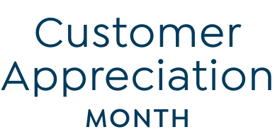 Customer Appreciation Month