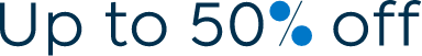 Up to 50% off