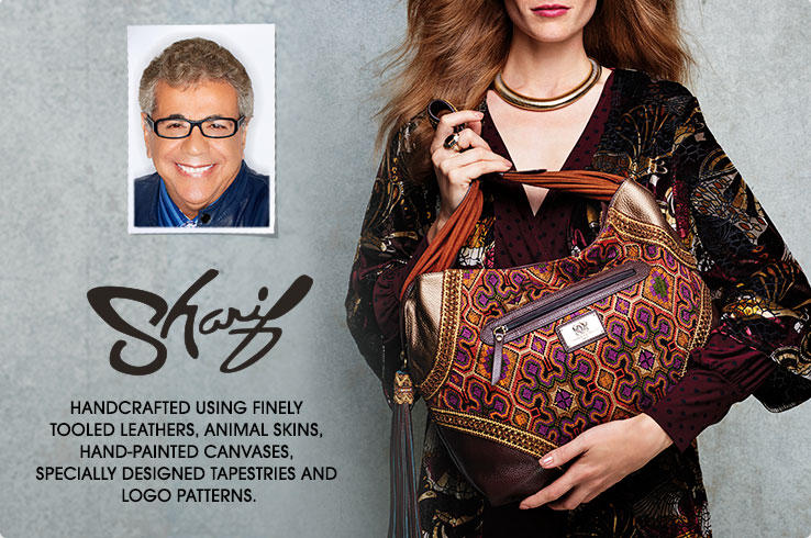 Sharif Black Shoulder Bags Hsn