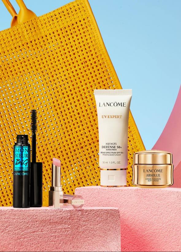 Lancome mini beauty products