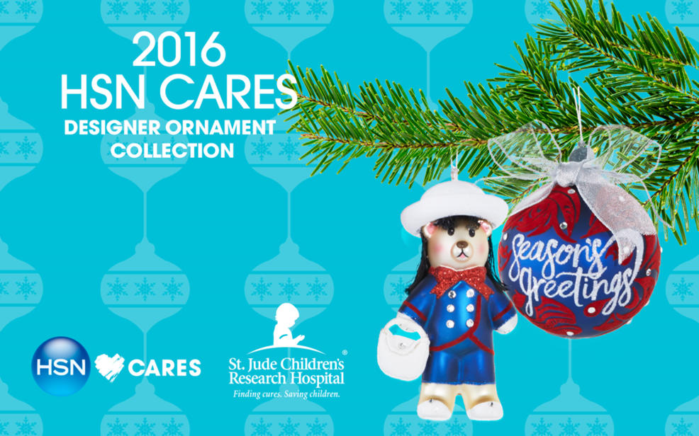 (HSN) 2016 HSN Cares designer ornaments are back!