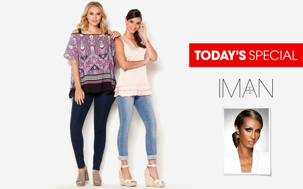 (HSN) IMAN Global Chic Curve Appeal Luxury Denim Ankle Pant โ TVShoppingQueens