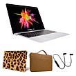 Apple MacBook Air 13" M1 Laptop Silver Bundle w/Bluetooth Earbuds