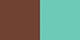 Espresso/Teal