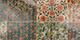 Nordic Patchwork Print Leather