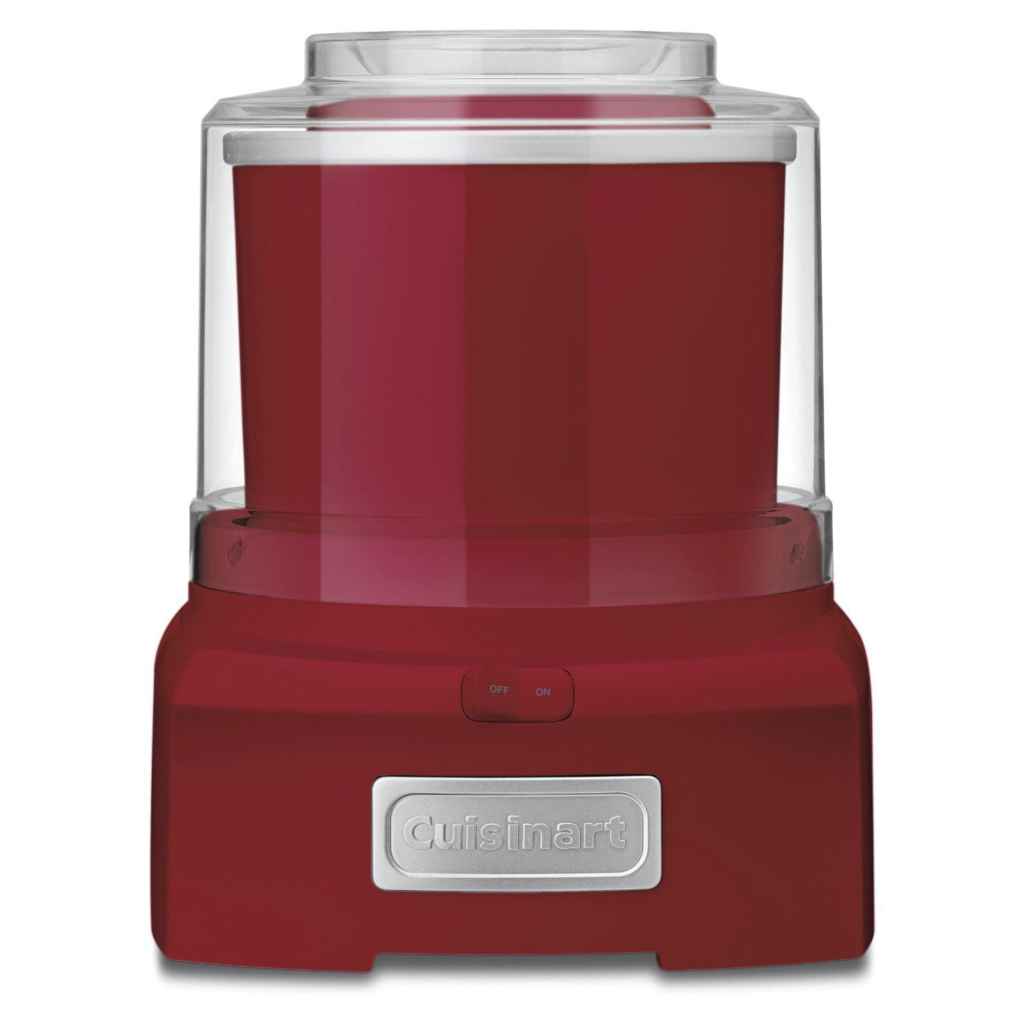 Cuisinart Automatic Frozen Yogurt, Ice Cream & Sorbet Maker Red