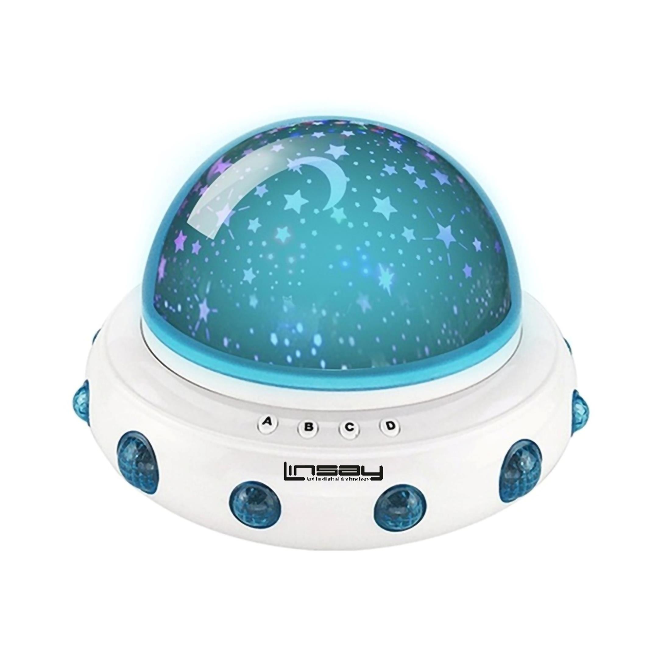 LINSAY Smart Kids LED Night Light with Projector Universe - 20124809 | HSN