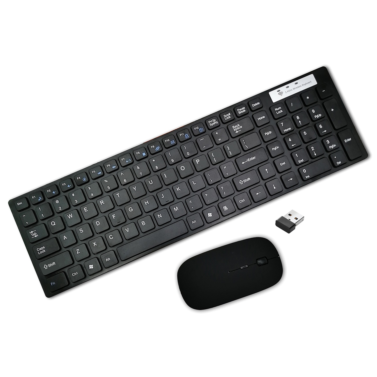 Supersonic SC530KBM 2.4 GHz Slim Wireless Keyboard Mouse Combo