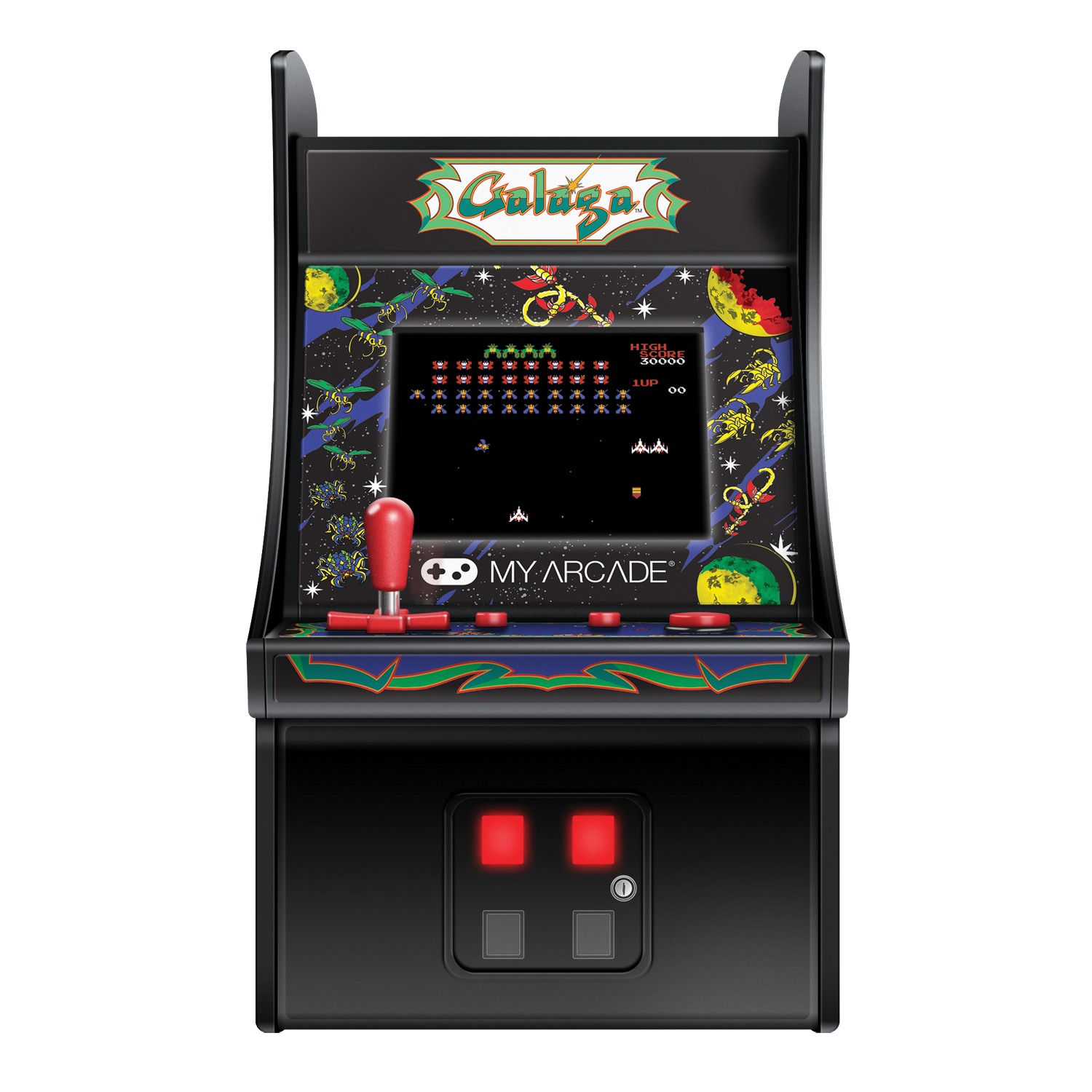 My Arcade Galaga Micro Player Retro Mini Arcade Machine 20291208 HSN