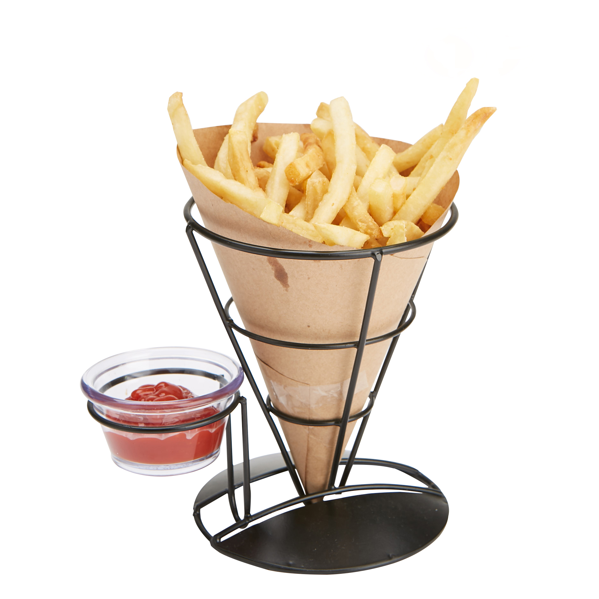 Mind Reader 3Pack French Fries Stand and Dip Holder 20381152 HSN
