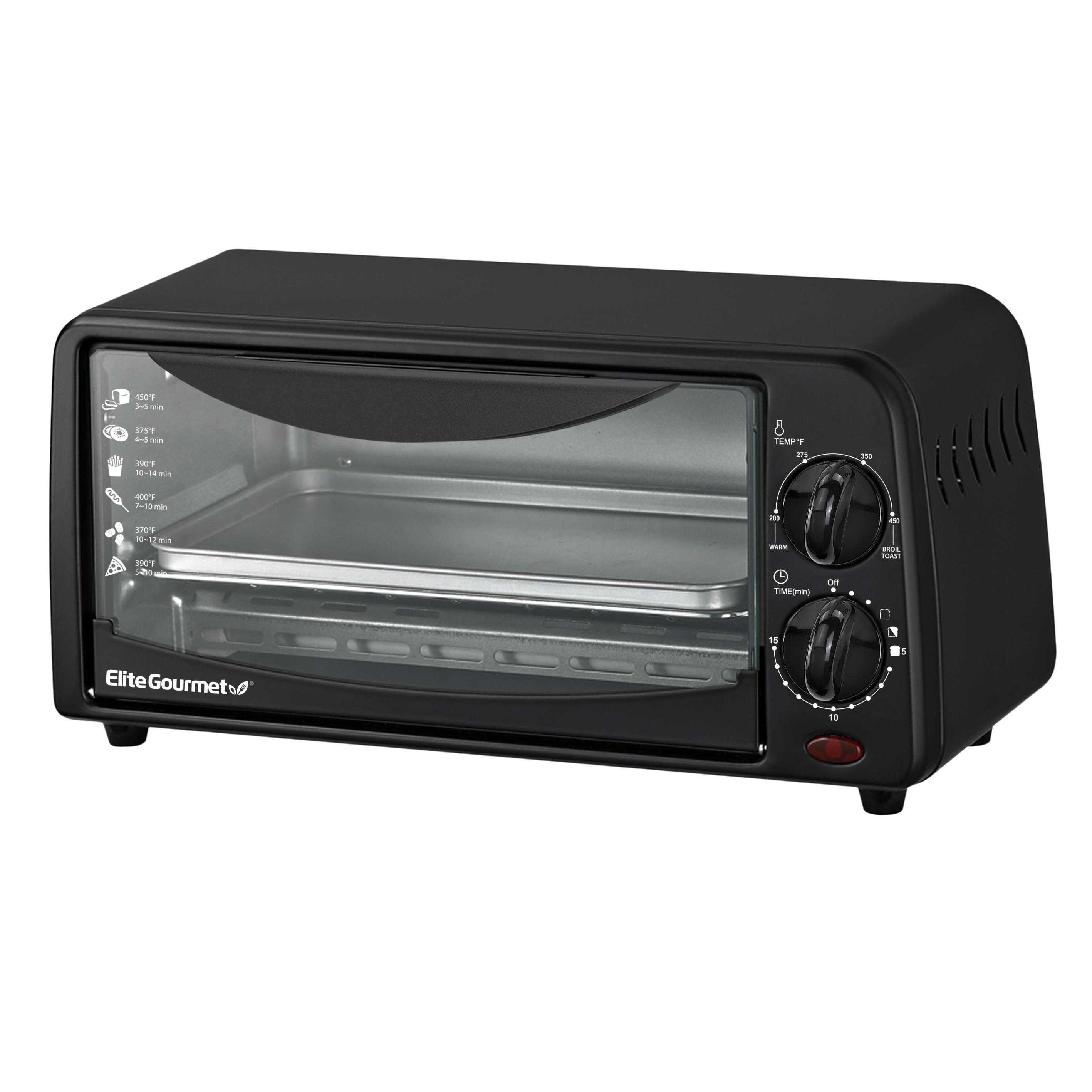 Elite Gourmet 2Slice Toaster Oven with Timer 20507266 HSN
