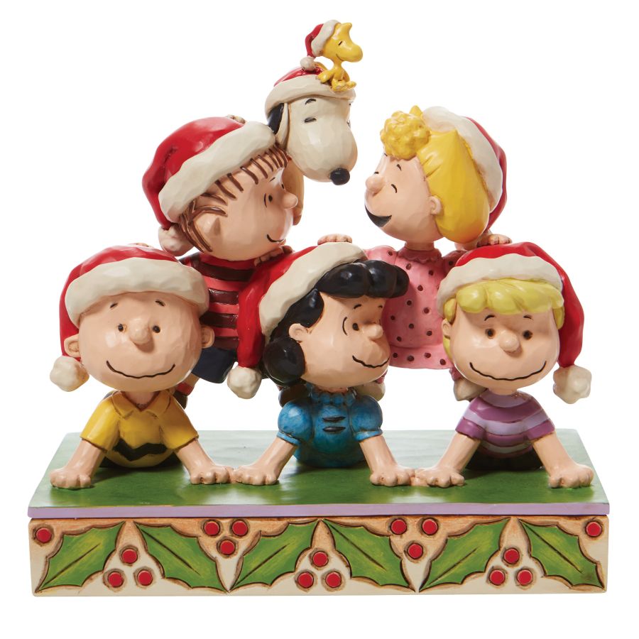 Jim Shore Peanuts Holiday Stacking Figurine 20636490 HSN