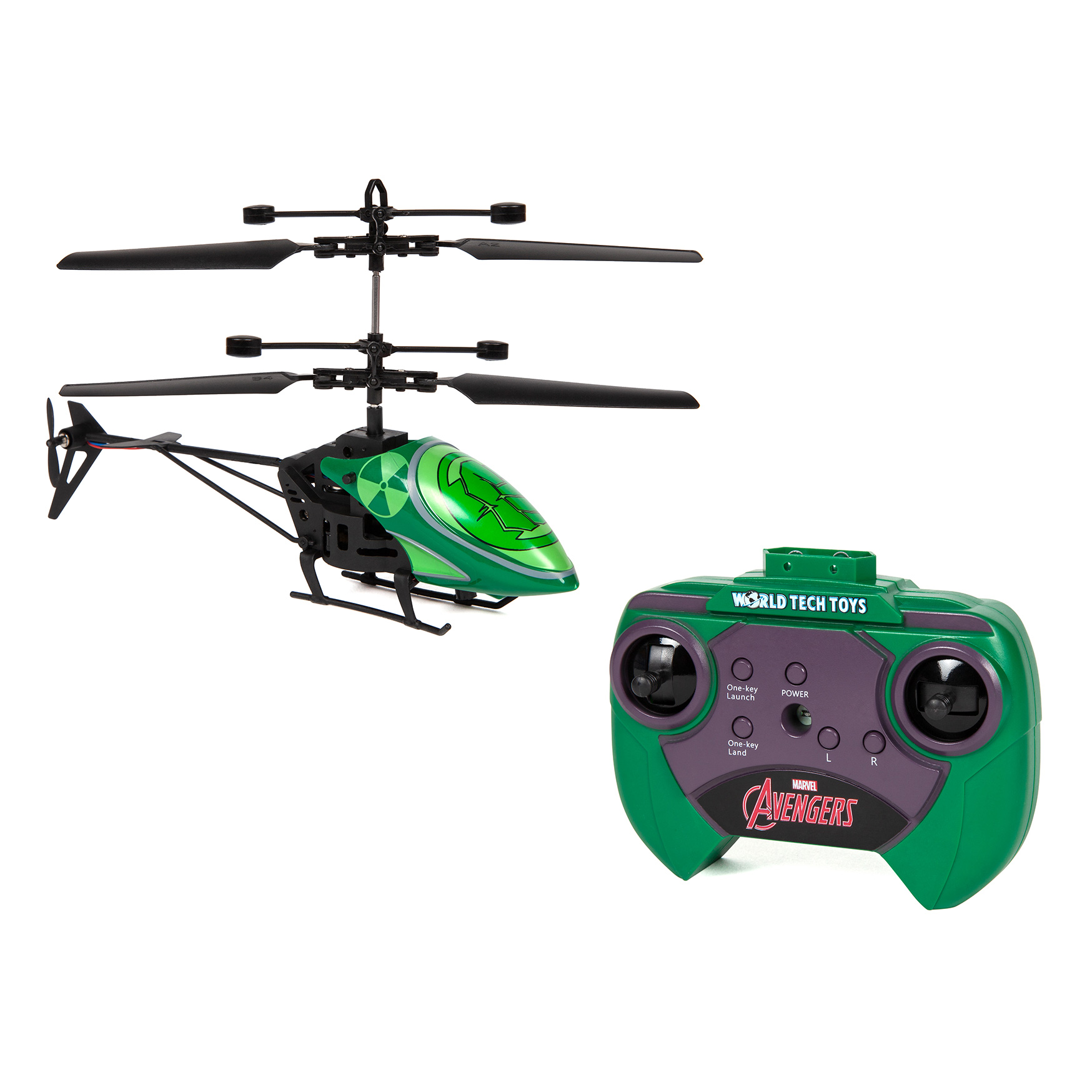 world tech toys marvel hulk 2ch ir helicopter