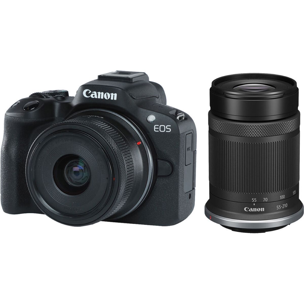 Hsn Camera Canon EOS R50 Mirrorless Digital Camera with IS STM Lenses - Black | HSN