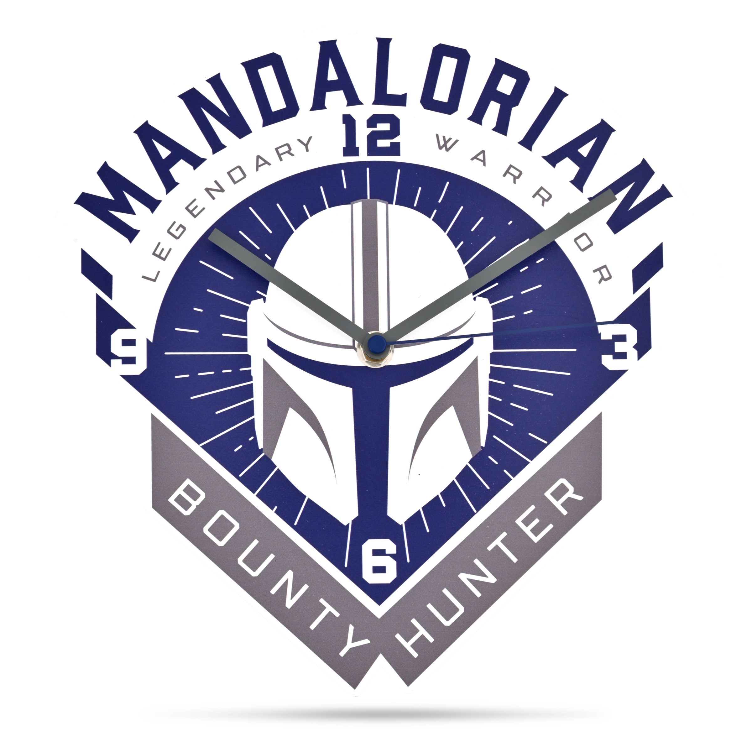 Star Wars Mandalorian Bounty Hunter Wall Clock Model 23251142 HSN