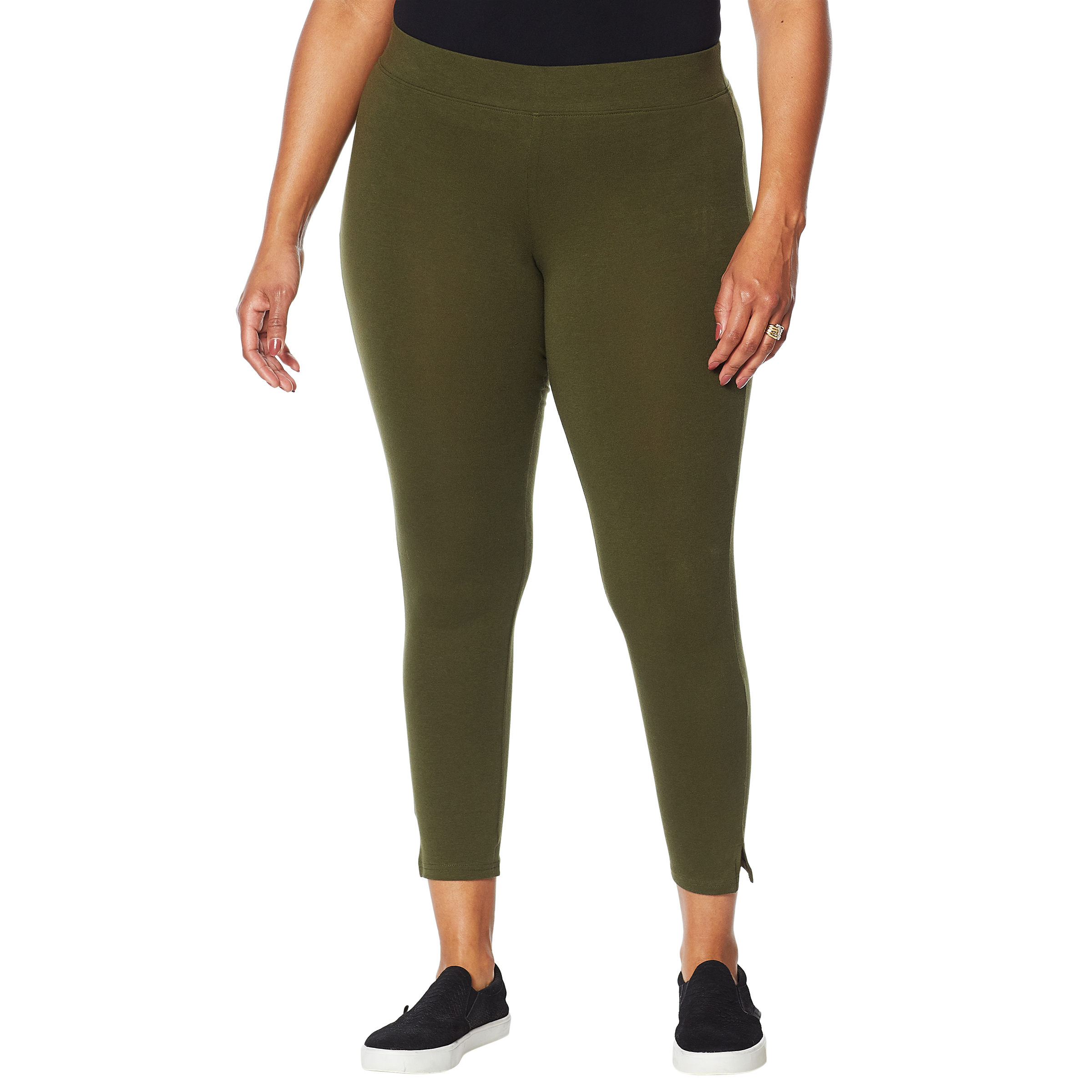 HUE Utopia CottonBlend Legging 9315668 HSN