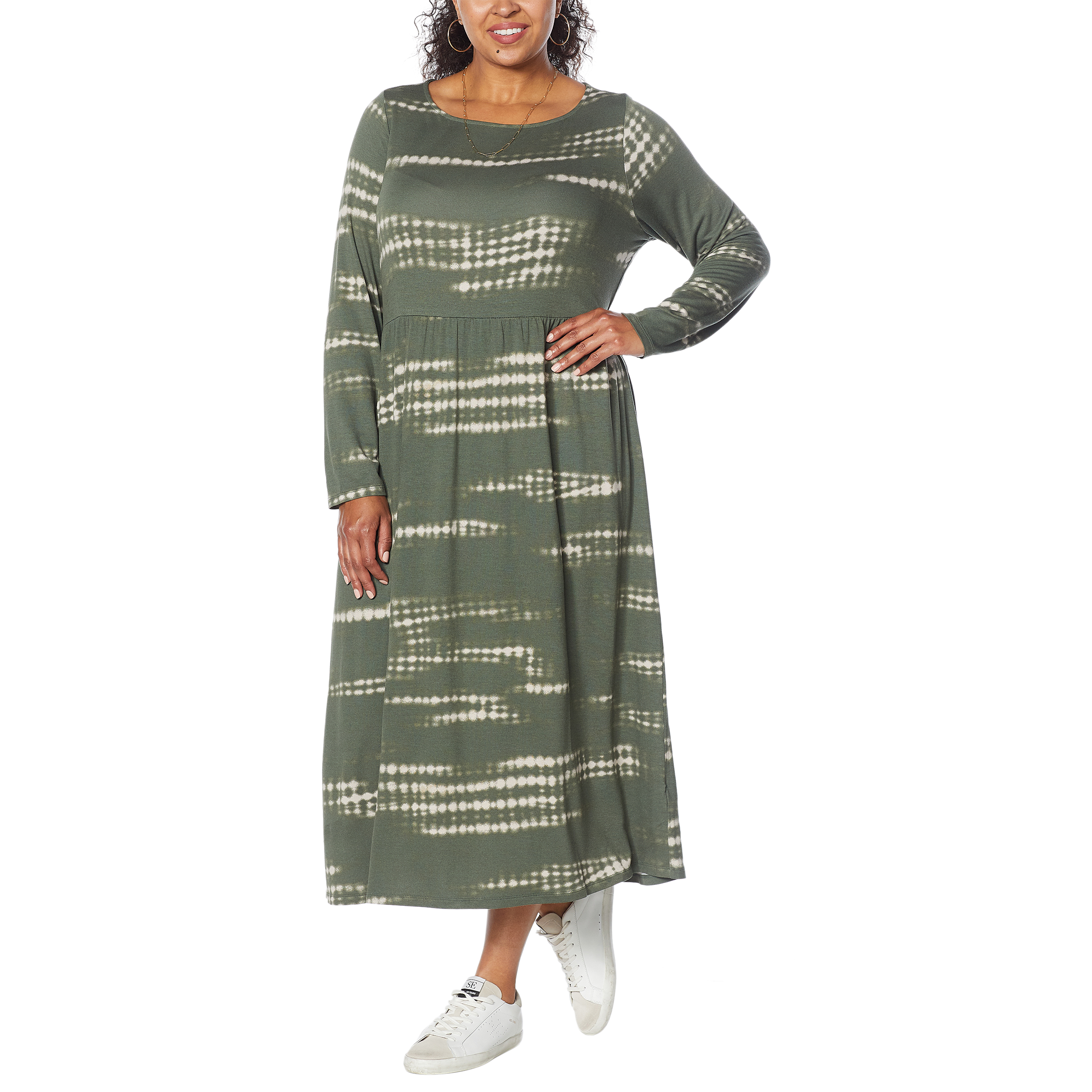 terry maxi dress