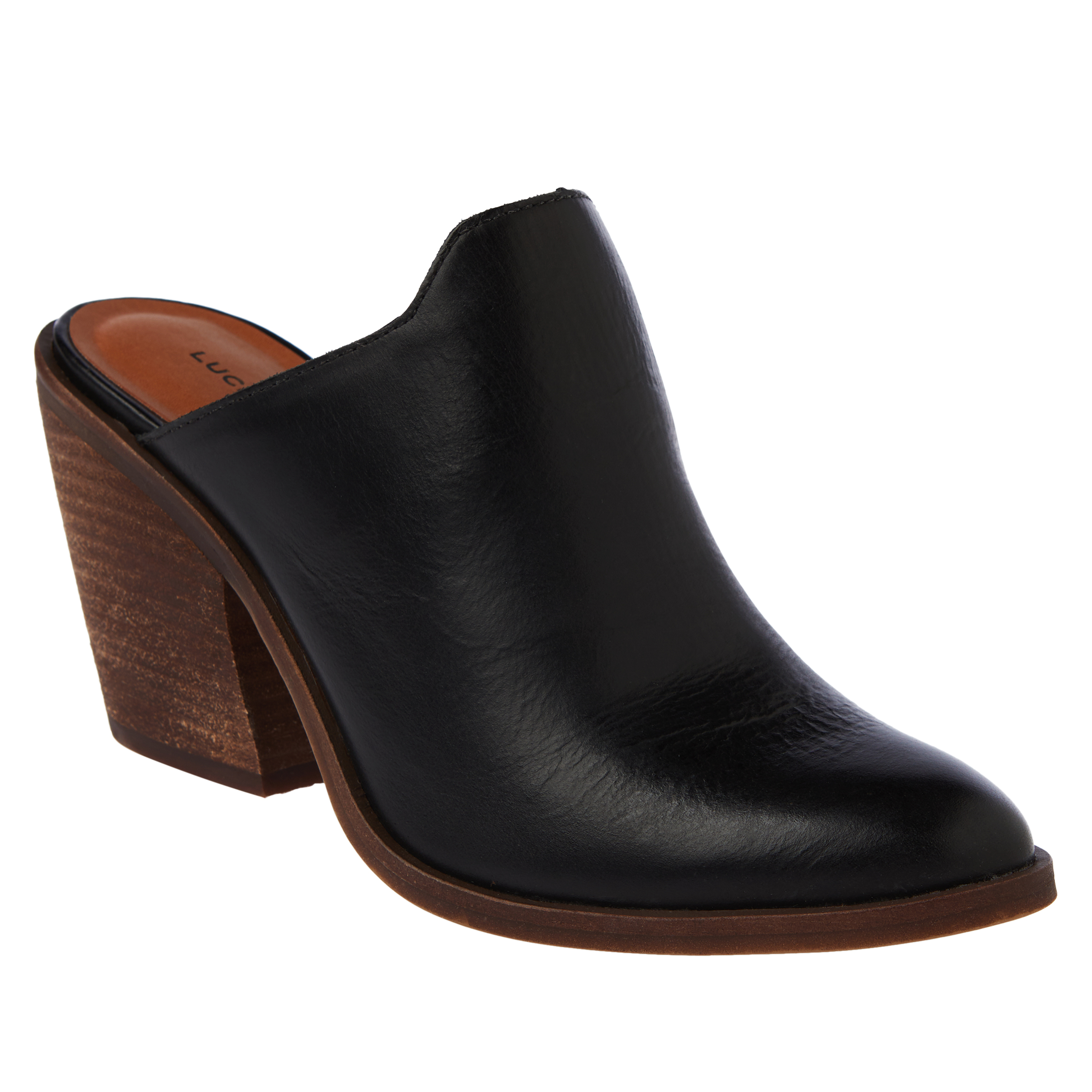 Lucky Brand Lullin Slip-On Leather Mule - 20456658 | HSN