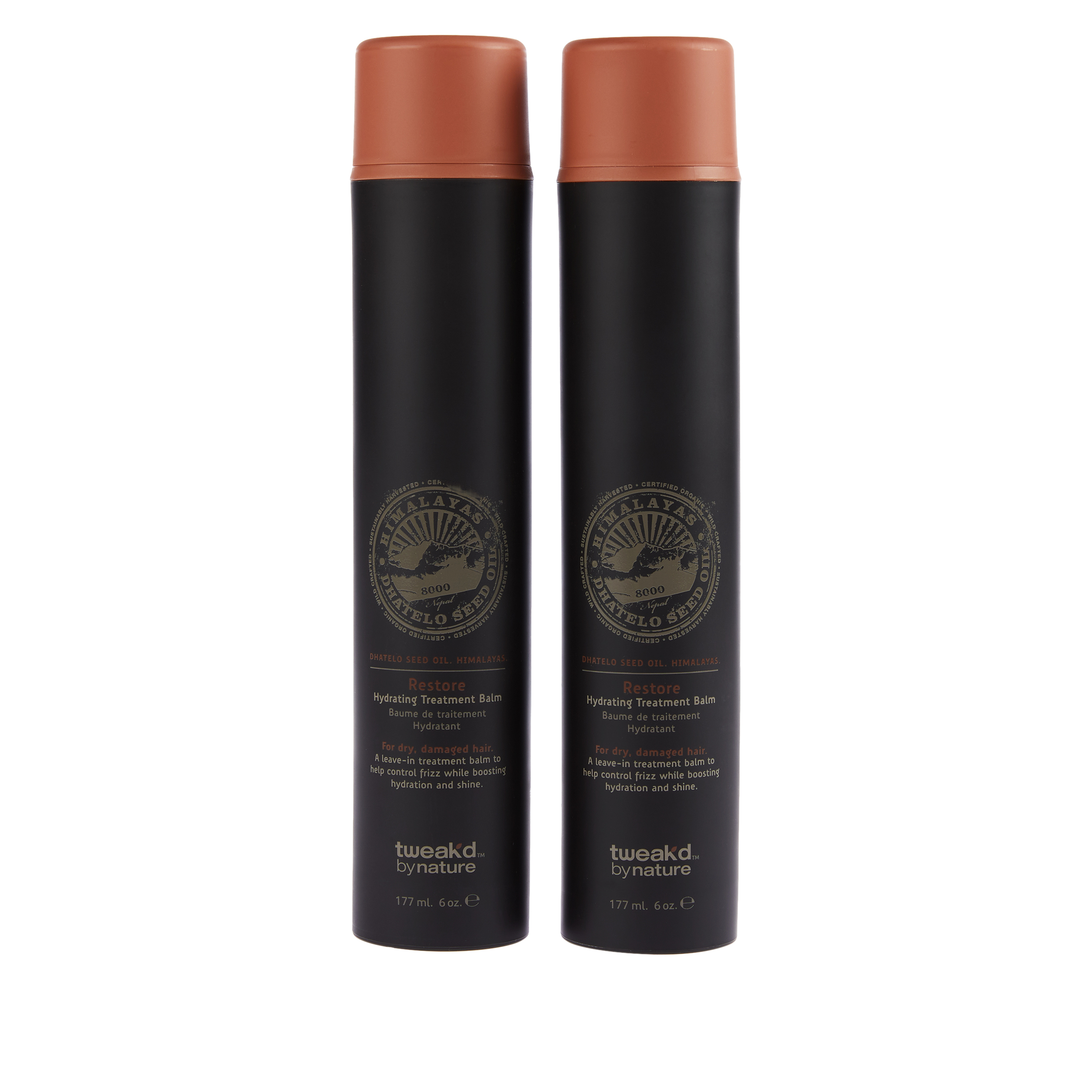 Tweak'd by Nature 2-piece Hydrating Balm - 20670512 | HSN