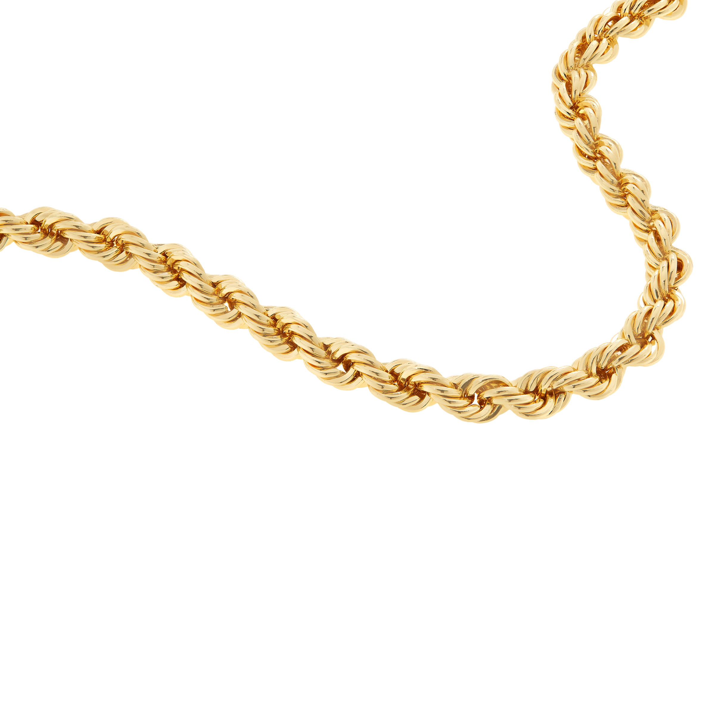 Bellezza Bronze Polished RopeLink Chain Necklace 10088904 HSN