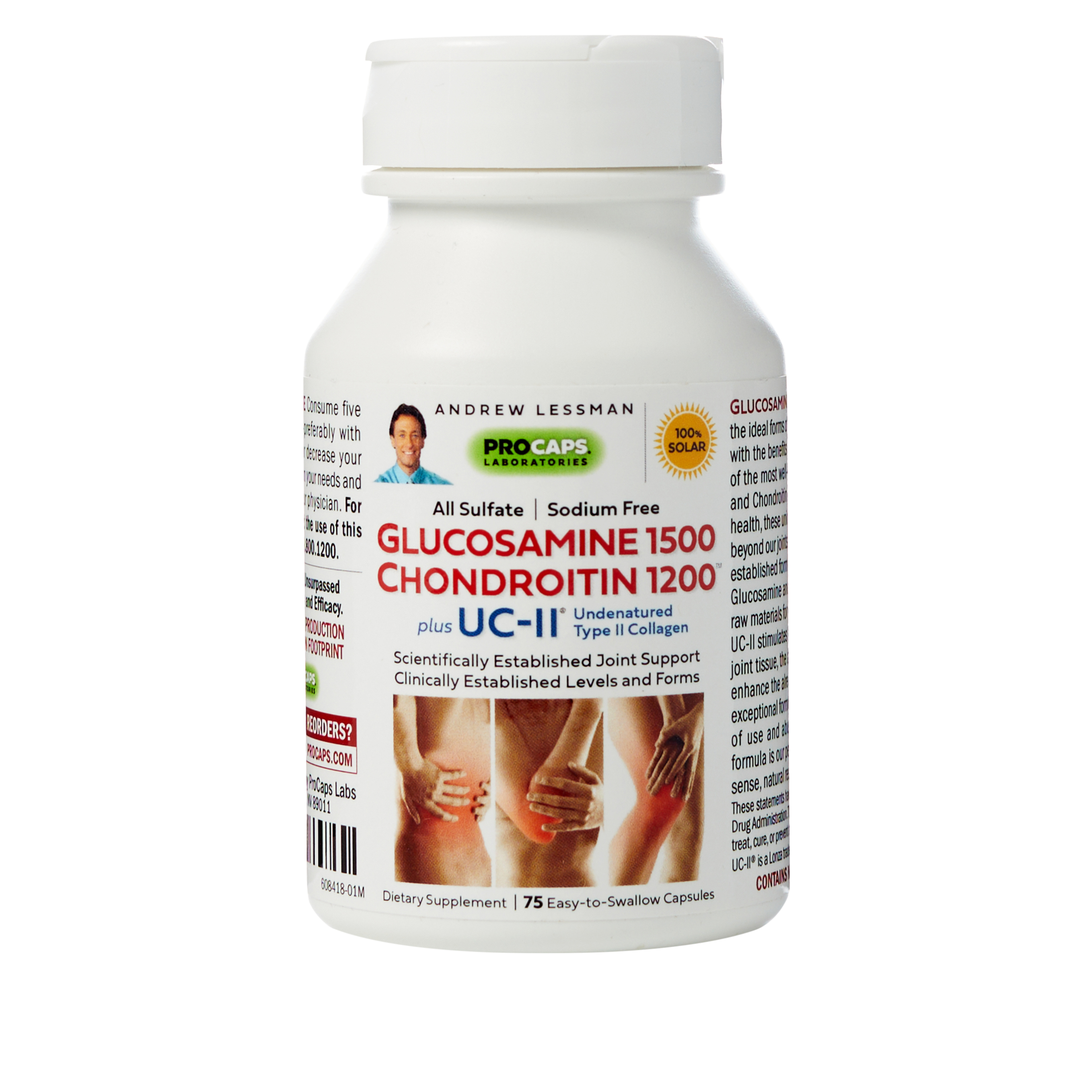 Glucosamine and Chondroitin with UCII 75 Capsules 20838681 HSN