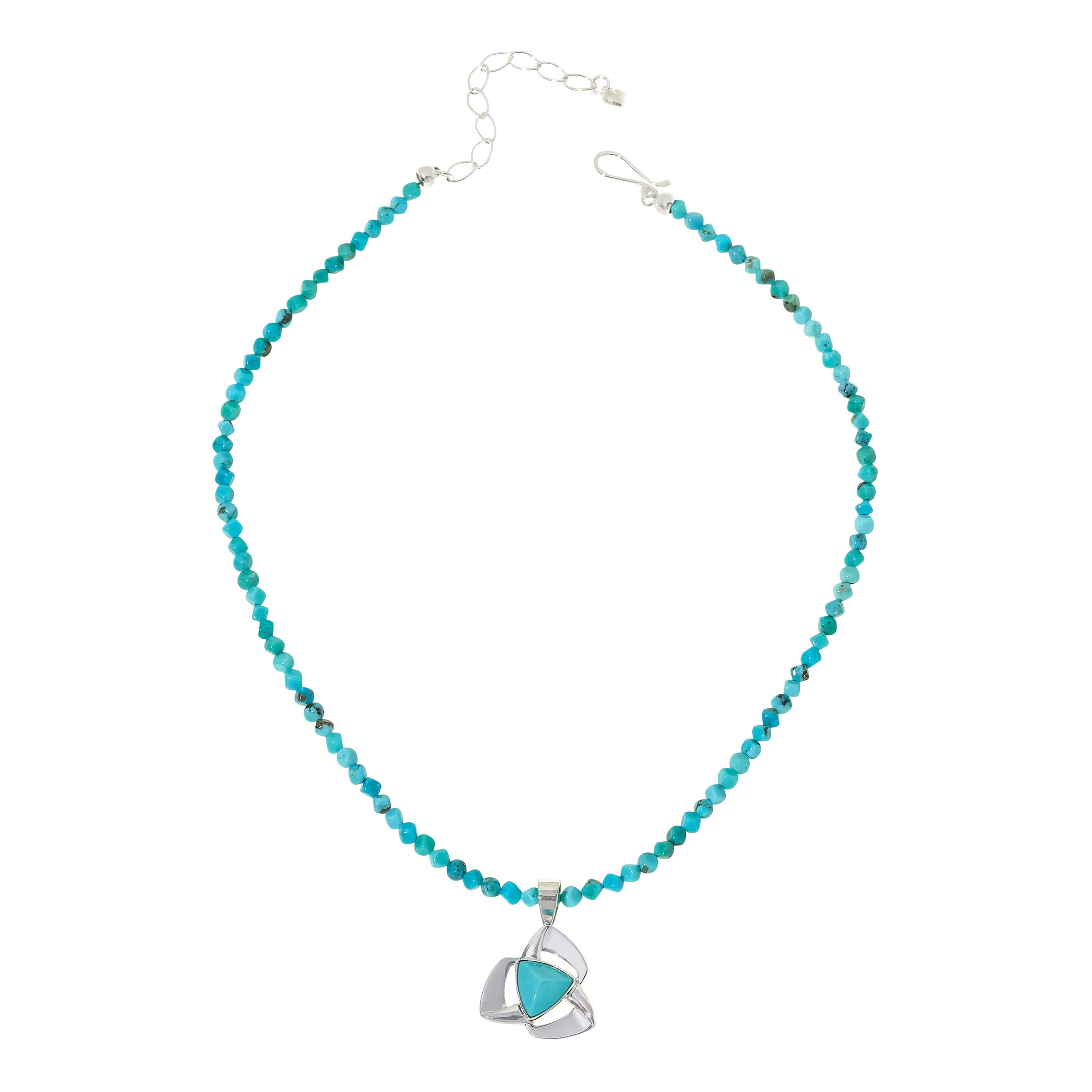 Jay King Gallery Collection Campitos Turquoise Pendant with Necklace ...