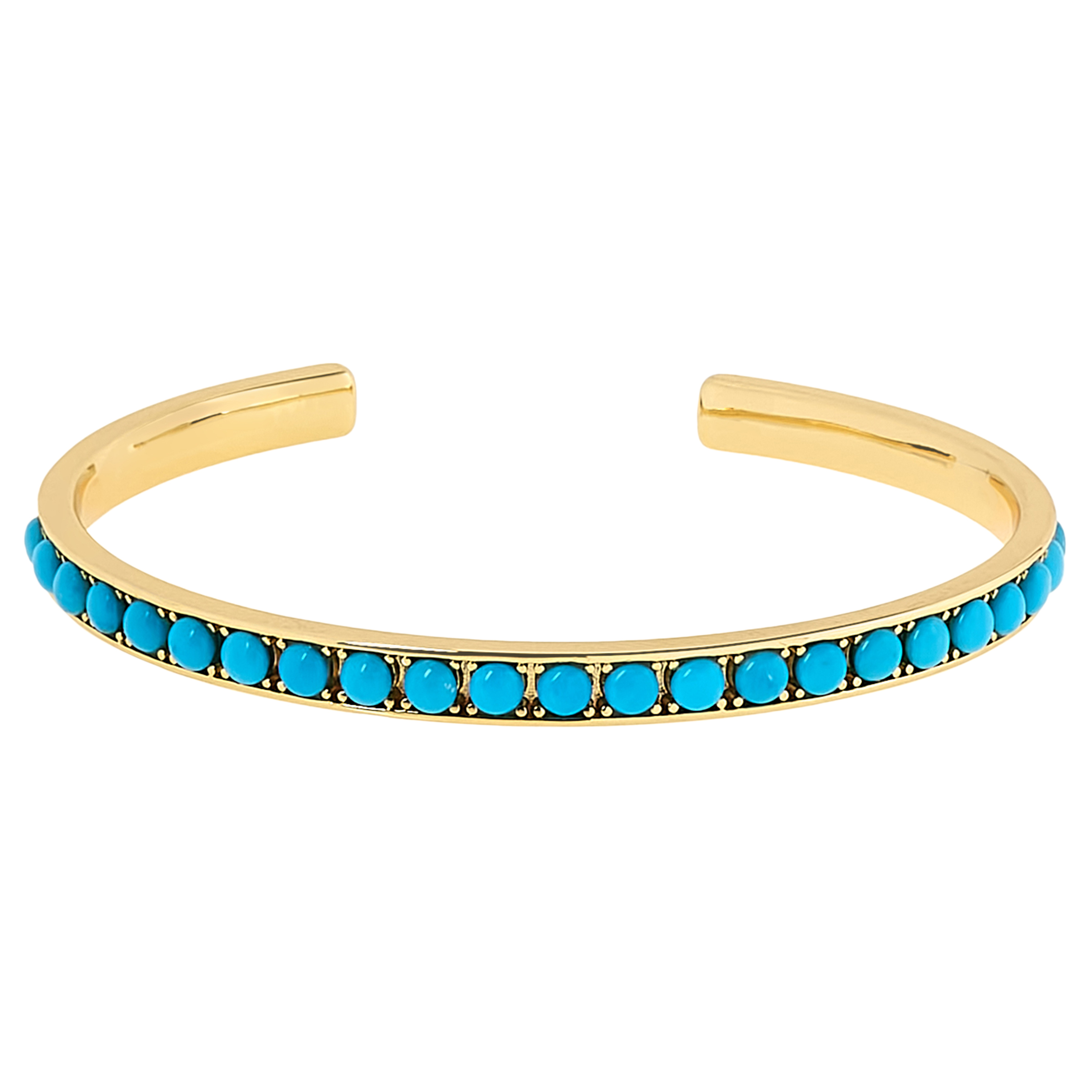 Connie Craig Carroll Jewelry Haven Blue Magnesite Cuff - 21416483 | HSN