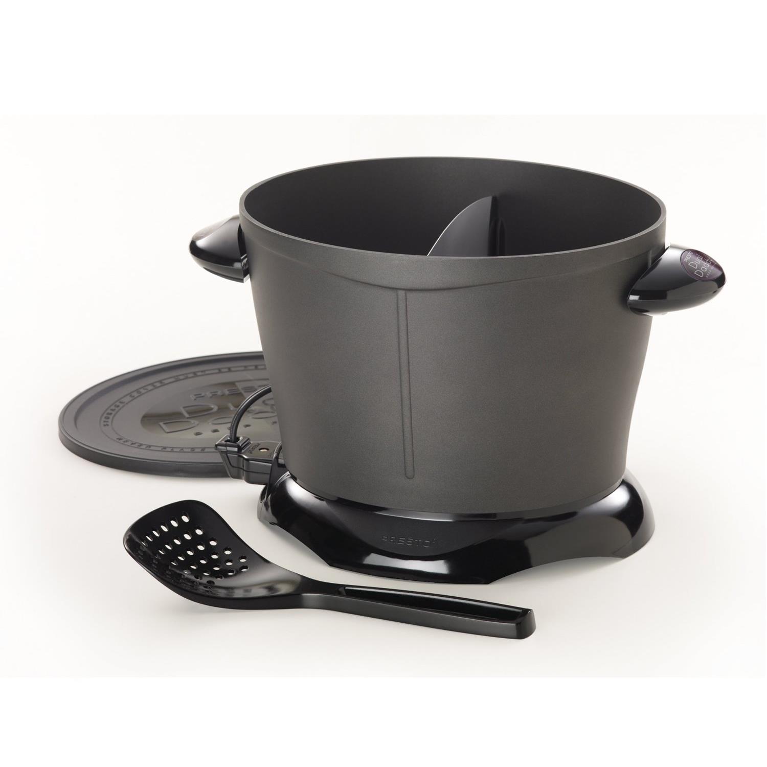 Presto DualDaddy Electric Deep Fryer 8907983 HSN