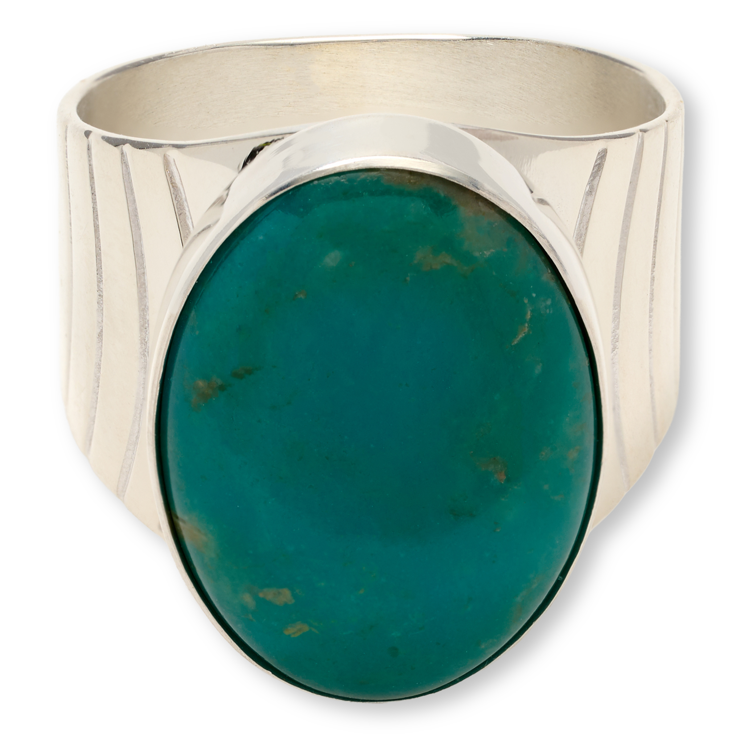 Jay King Sterling Silver Kingman Turquoise Ring | HSN