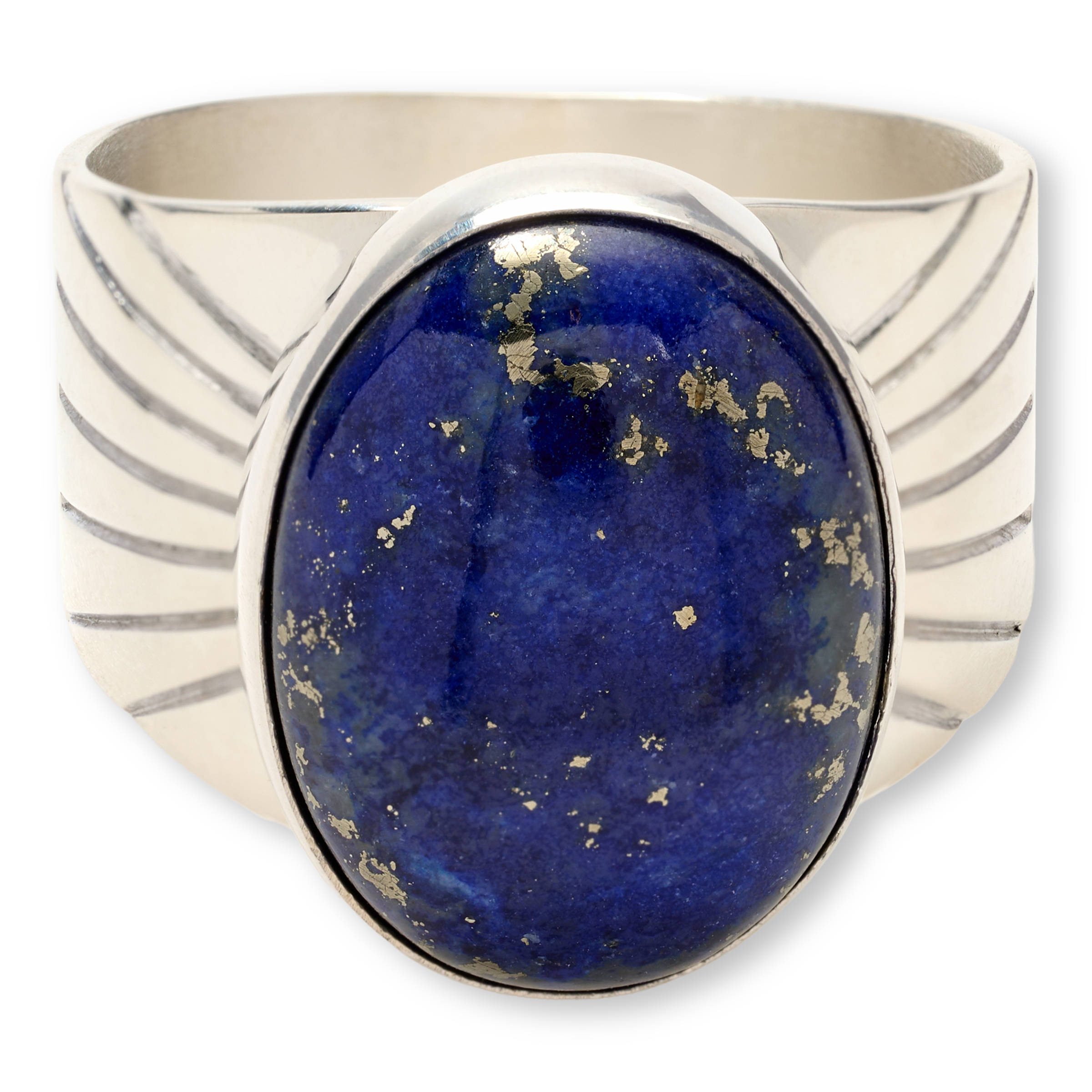 Jay King Sterling Silver Oval Lapis Ring | HSN