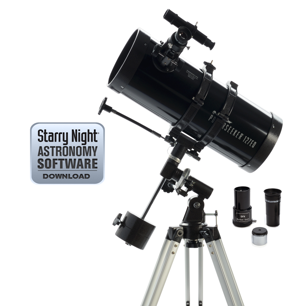 Celestron PowerSeeker 127EQ Telescope 9373350 HSN