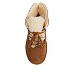 bearpaw kerri suede lace up boot with neverwet