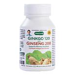 Ginkgo 120 Plus Ginseng 200 - 60 Capsules