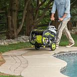 Sun Joe 4100-Watt Portable Propane Generator with Battery/Charger ...