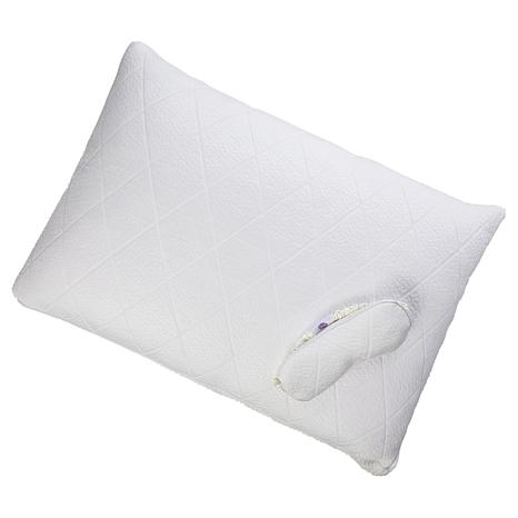 JOY CleanBoss NEW 5 Star Luxe Comfort Memory Foam Pillow Eye Mask 23070930 HSN