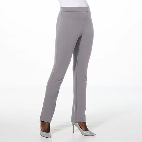 IMAN Global Chic Straight Leg Ponte Pant - 23120213 | HSN