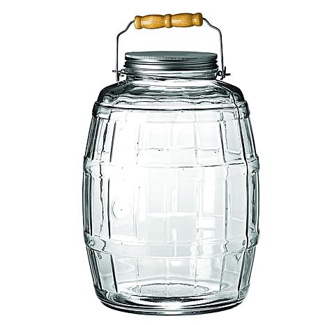 Anchor Hocking 2 5 Gallon Gl Storage Barrel Jar W Metal Lid Anchor Hocking 2 5 Gallon Gl Storage