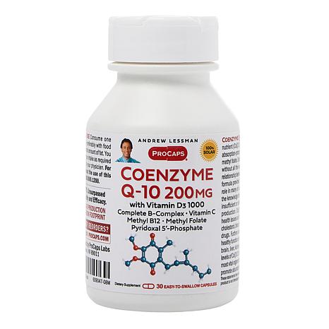 Andrew Lessman CoQ10-200 with Vitamin D3-1000 Andrew Lessman CoQ10-200 with Vitamin D3-1000