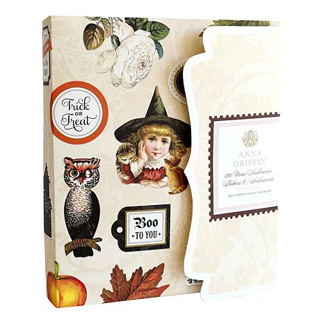 Anna Griffin® Mini Halloween Stickers and Embellishments - Set of 120