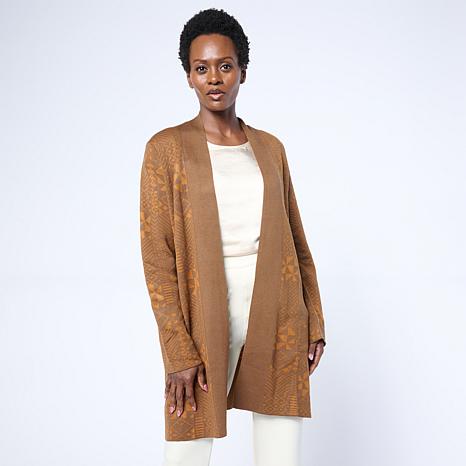 オトナシウム๋ ֢⏜ ۫ . KNITCOAT ๋ ֢֢֢ׅ ⏜ ۫ . NAADAM Full Length Two Piece Knit Coat in Cedar Brown | REVOLVE