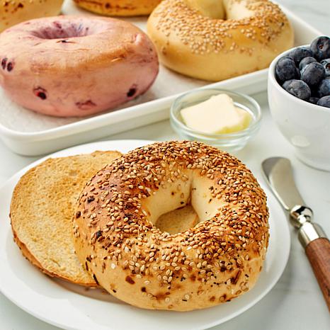 Bagelista 16-count Sesame Jumbo Bagels - 22343482 | HSN