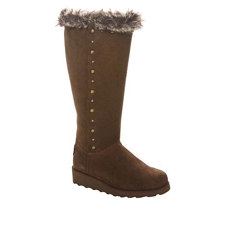 BEARPAW Dorothy Suede Water- and Stain-Repellent Boot - 9158020 | HSN