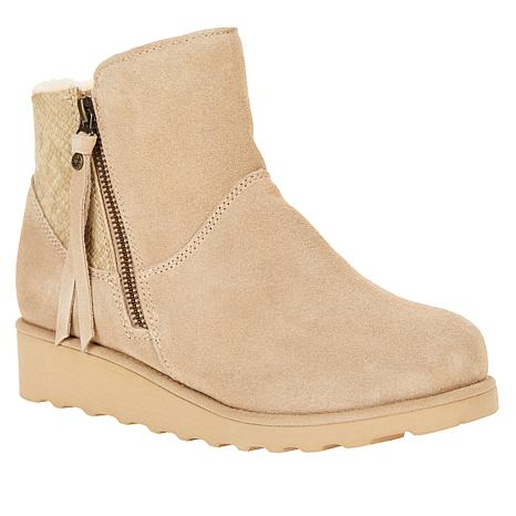 bearpaw wedge booties