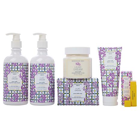 Beekman 1802 Goat Milk 6-piece Lilac Dream Bath and Body Collection ...