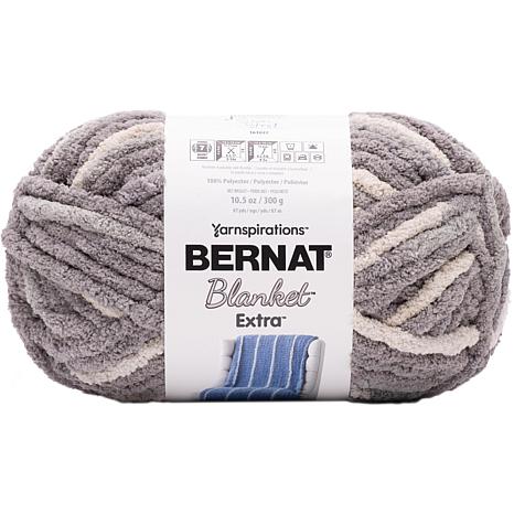 Silver Steel Bernat Blanket Yarn, ready to ship. I have enough